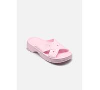 Crocs Herren Classic Womens Cross Strap Badeschlappen, Pink Milk, 37/38 EU