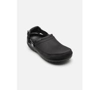 Crocs - Clogs & Pantoletten Classic Crafted Vegan Suede Clog W - schwarz - Größe 41 - 42