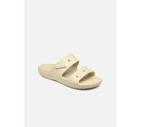 Crocs Classic Sandale - Unisex Sandalen für Erwachsene mit zwei Riemen, Bone, 45/46 EU