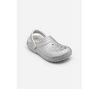 Crocs - Clogs & Pantoletten Classic Fuzz Lined Glitter Clog W - Silber - Größe 37 - 38