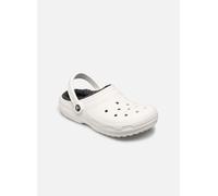 Crocs - Clogs & Pantoletten Classic Lined Clog Whi/Gry - Weiß - Größe 41 - 42