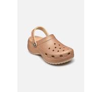 Crocs - Clogs & Pantoletten Classic Platform Glitter Clog W - beige - Größe 42 - 43