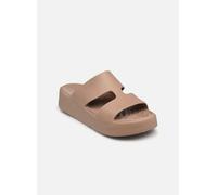 Crocs Sandalen Getaway Platform H-Strap Damen Braun (Latte) Gr. 38-39
