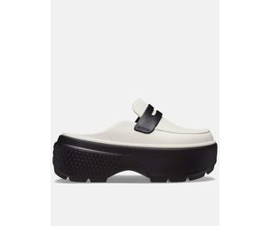 Crocs Clogs "Stomp" in Weiß - Größe 39/40 | Damen Pantoletten