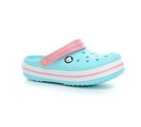 Crocs crocband clog k - ice blue / white pantoffeln