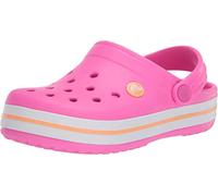 Crocs Crocband Clog Kids, Unisex-Kinder Clogs, Pink (Electric Pink/Cantaloupe 6qz), 33/34 EU