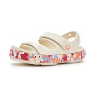 Crocs Crocband Cruiser Sandal, Summit White/Guava, 45 EU Child, Summit White Guave, 28/29 EU