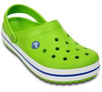 Crocs Crocband, Unisex-Erwachsene Clogs, Grün (Volt Green/Varsity Blue 36U), 41/42 EU