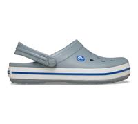 Crocs - Crocband - Unisex Sportive Clog-Sandalen - Grau/Blau (Concrete), Gr. 39-40 EU / 7 US M / 9 US W