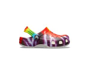 Crocs Crocs "Classic TieDye Graphic" in Weiß - Größe 19/20 | Baby Badeschuh