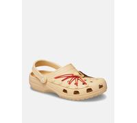 Crocs Crocs "Classic Webbing" in Beige - Größe 45/46 | Damen Pantoletten