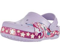 Crocs Crocs Funlab Unicorn Band Clog Kids, Unisex-Kinder Clogs, Violett (Lavender 530), 19/20 EU