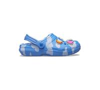 Crocs Crocs "Happy Socks X Crocs Classic" in Blau - Größe 39/40 | Damen Pantoletten