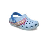 Crocs - Toddler Classic Star Lights Clog - Mädchen Sandale mit LED Lichter - ..., Gr. 22-23 EU / 6 US C