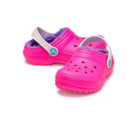 Crocs Classic Lined Clog Kinder – gefüttert – Pink Crush – Größe 24/25