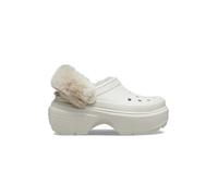 Crocs Crocs "Stomp Lined" in Creme - Größe 42/43 | Damen Pantoletten