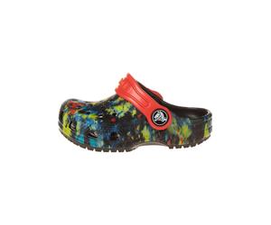 Crocs Crocs "Tiedye Graphic" in Schwarz - Größe 22/23 | Baby Badeschuh