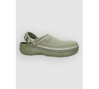 Crocs Cs Crafted Vegan Suede Stitch Sandalen cargo Gr. 5.0