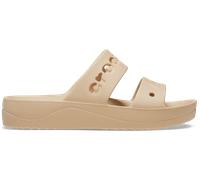 Crocs Damen Baya Plateau-Sandale, Chai, 40 EU, Chai, 39/40 EU
