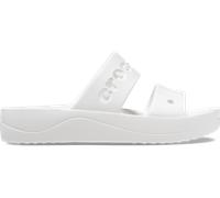 Crocs Baya Platform Sandal 37-38 EU White, Weiß