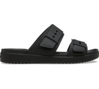 Crocs Herren Brooklyn Buckle Low Sandalen, Black, 42/43 EU