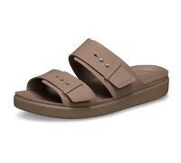 Crocs Damen Keilsandale Brooklyn Buckle Low Wedge – Latte – Größe 37/38 EU