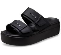 Crocs Brooklyn Low Wedge Sandals Schwarz EU 37 1/2 Frau (Herstellerartikelnummer: 207431-001-W7)