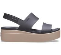Crocs Brooklyn Wedge Sandalette - Damen - schwarz in Größe 37 - jetzt im Sale