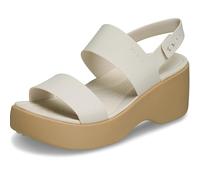 Crocs Sandalen Brooklyn Sky mit Absatz Damen Frappé/Cashew Größe 41