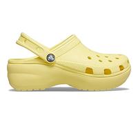 Crocs Damen Classic Plateau Clog, Pistazien-Batikfärbung, 34/35 EU