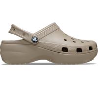 Crocs Damen Clog Classic Platform Taupe W7/37-38