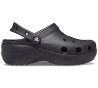 Crocs Herren Classic Platform Clog W Clog, Black, 33/34 EU
