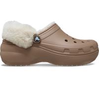 Crocs | Damen | Classic Platform Fuzz Lined | Clogs | Braun | 41