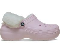Crocs | Damen | Classic Platform Fuzz Lined | Clogs | Pink | 34