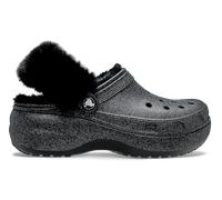 Crocs | Damen | Classic Platform Fuzz Lined Glitter | Clogs | | 38
