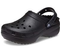 Crocs Clogs Classic Platform Lined – gefüttert, Schwarz – Damen EU 37-38