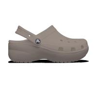 Crocs Damen Clog Classic Platform Taupe W7/37-38