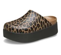 Crocs,Damen,Dylan Platform Animal Clog,Sepia/Leopard,41-42