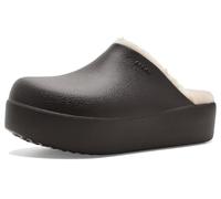 Crocs,Damen,Dylan Platform Lined Clog,Espresso/Sandstein,42-43