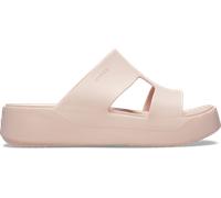 Crocs Pantoffeln Getaway Platform H-Strap in Beige 37 / 38