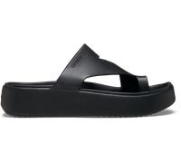 Crocs Herren Getaway Platform Toe Loop Sandalen, Black, 37/38 EU