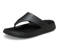 Crocs Damen Getaway Triangle Flip Flip-Flops, Schwarz, 36 EU