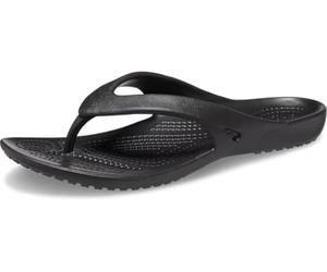 Crocs Damen Kadee Ii Flip Women Zehentrenner, Schwarz, 33/34 EU