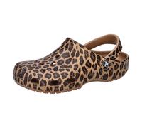 Crocs Clog Classic Animal – Größe 41-42 EU – Sepia/Leopard