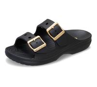 Crocs,Damen,Saturday Metallic Buckle Sandal W,Schwarz,34-35