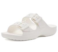 Crocs Damen Saturday W Schiebe-Sandalen, weiß, 41 EU