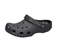 Crocs Classic Glitter Clog Unisex Schwarz Glitzer Größe 38
