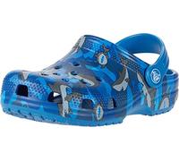 Crocs Damen Women's Classic Bae Clog | Platform Shoes Holzschuh, Prep Blue, 23 EU