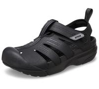 Sandale CROCS "Yukon Fisherman" Gr. 48, schwarz Herren Schuhe Stoffschuhe Halbschuh, Slipper, Trekkingschuh mit praktischem Klettverschluss (58339663-48) schwarz