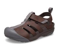 Sandale CROCS "Yukon Fisherman" Gr. 46, braun (espresso) Herren Schuhe Stoffschuhe Halbschuh, Slipper, Trekkingschuh mit praktischem Klettverschluss (35195750-46) espresso